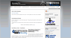 Desktop Screenshot of browningpta.org